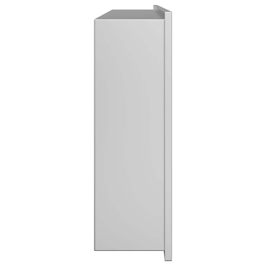 Bruse Niche Sølv 75 x 30 x 9,5 cm Rustfrit stål