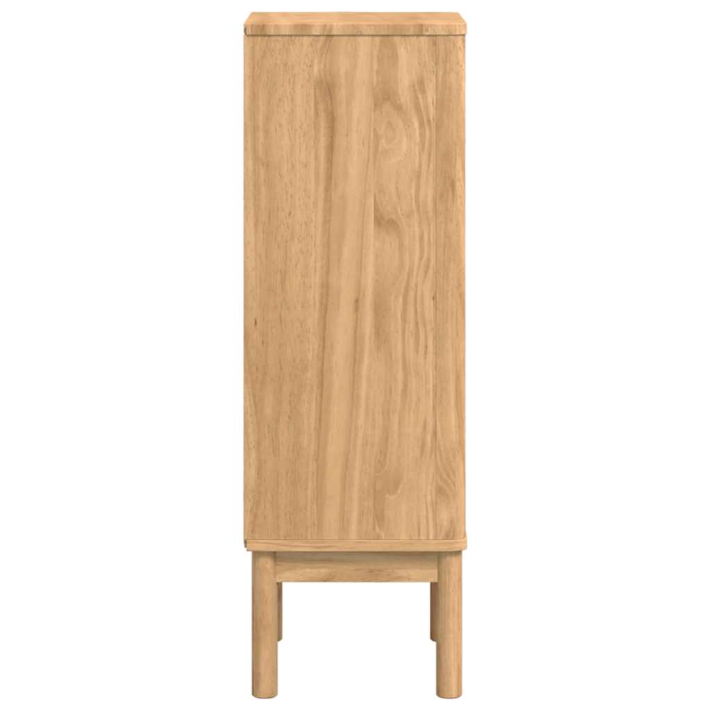 Badeværelsesskab med skuffe FLORO Voks brun 35 x 30 x 90 cm