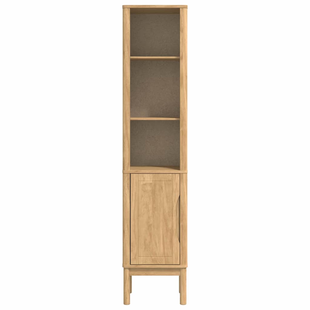 Højt badeværelsesskab FLORO Voks brun 35 x 30 x 160 cm