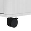 Køkkenvogn FLORO Hvid 72,5 x 45 x 80 cm Massivt fyrretræ