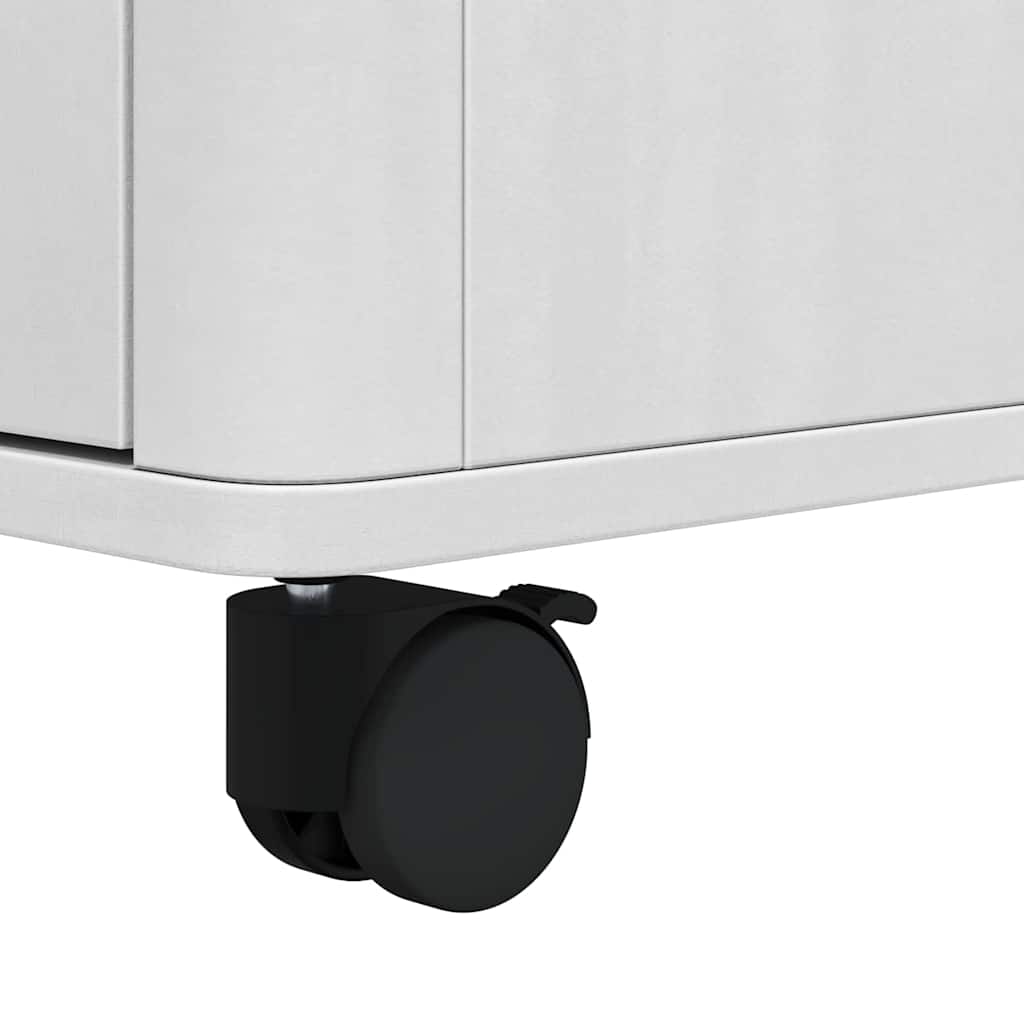 Køkkenvogn FLORO Hvid 72,5 x 45 x 80 cm Massivt fyrretræ