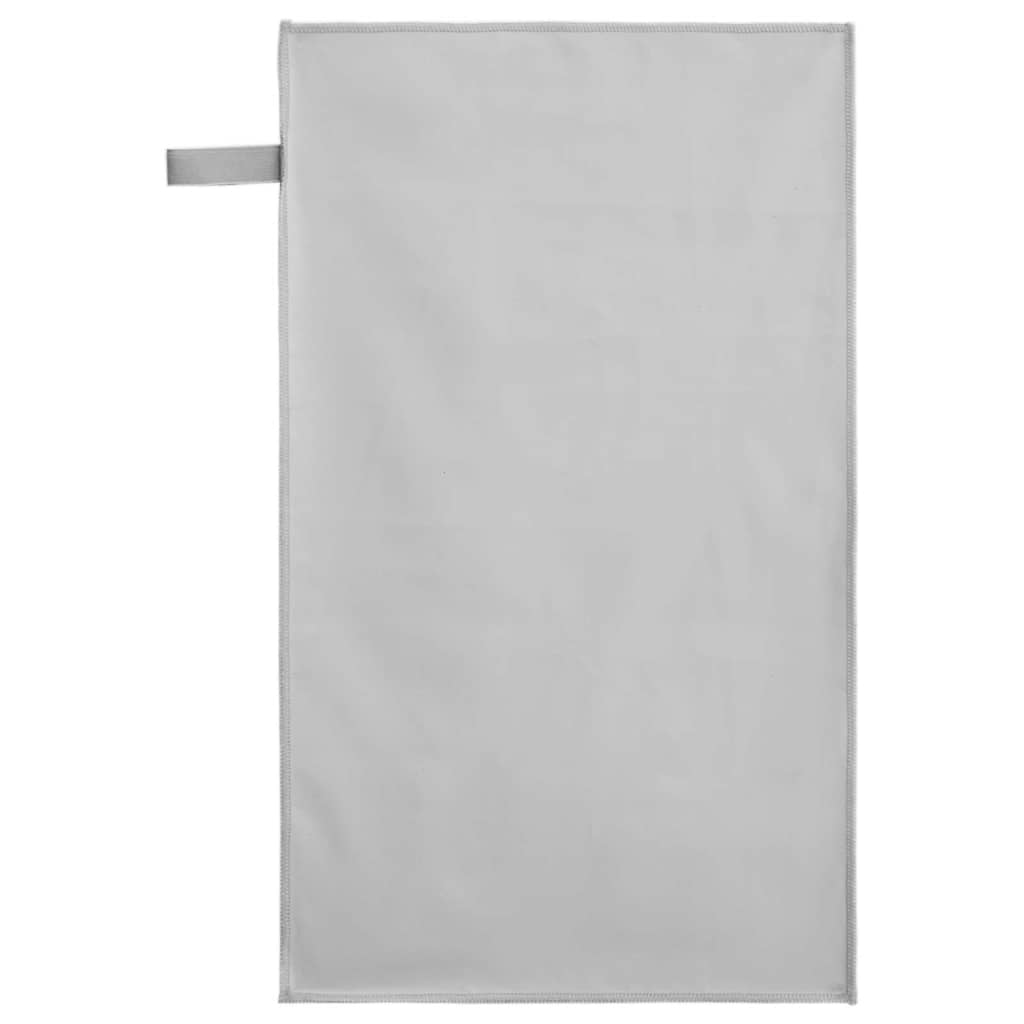 Sportshåndklæder 2 stk. Grå 50 x 30 cm Polyester og polyamid