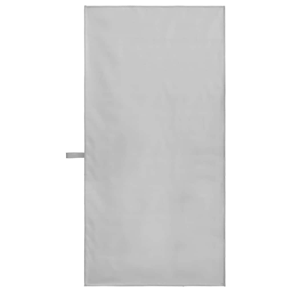 Sportshåndklæder 2 stk. Grå 100 x 50 cm Polyester og polyamid