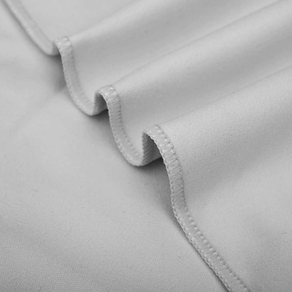 Sportshåndklæder 2 stk. Grå 200 x 100 cm Polyester og polyamid