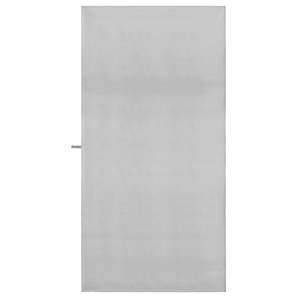 Sportshåndklæder 2 stk. Grå 200 x 100 cm Polyester og polyamid