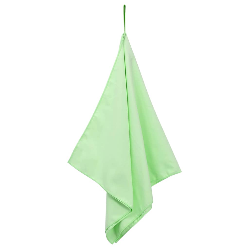 Sportshåndklæder 2 stk. Grøn 100 x 50 cm Polyester og polyamid