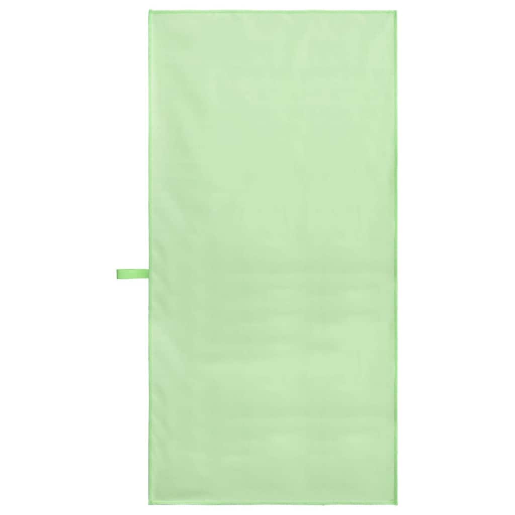 Sportshåndklæder 2 stk. Grøn 100 x 50 cm Polyester og polyamid
