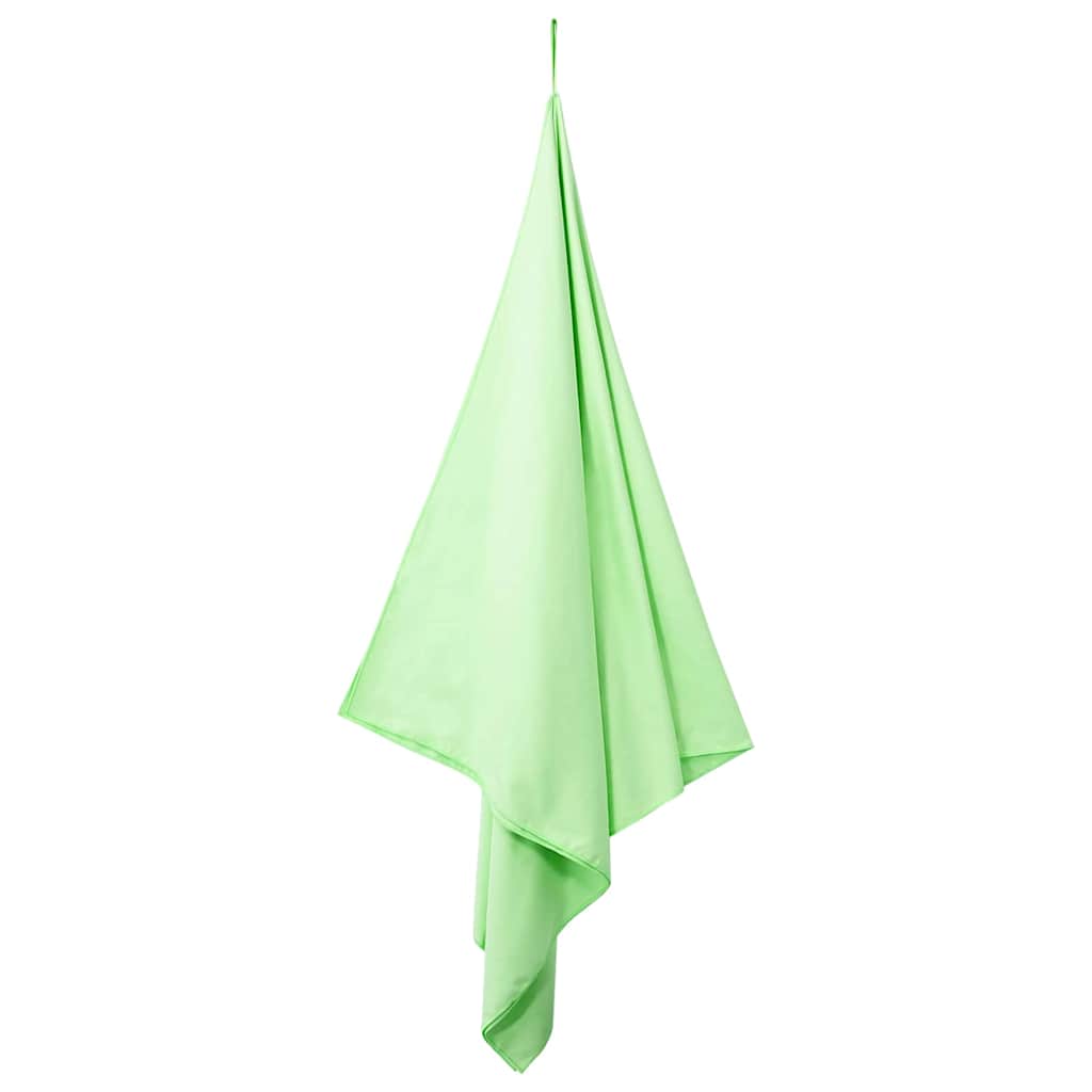 Sportshåndklæder 2 stk. Grøn 180 x 90 cm Polyester og polyamid