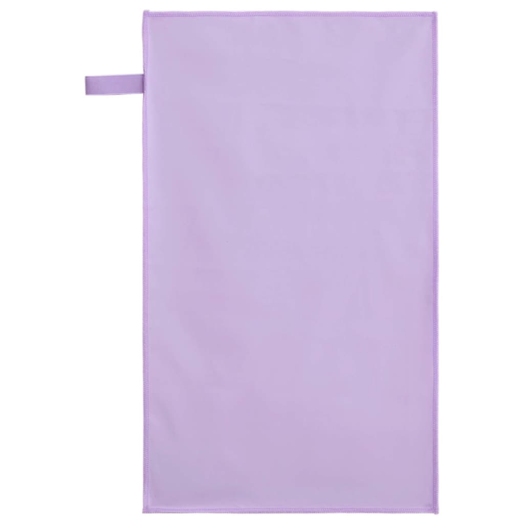 Sportshåndklæder 2 stk. Lilla 50 x 30 cm Polyester og polyamid