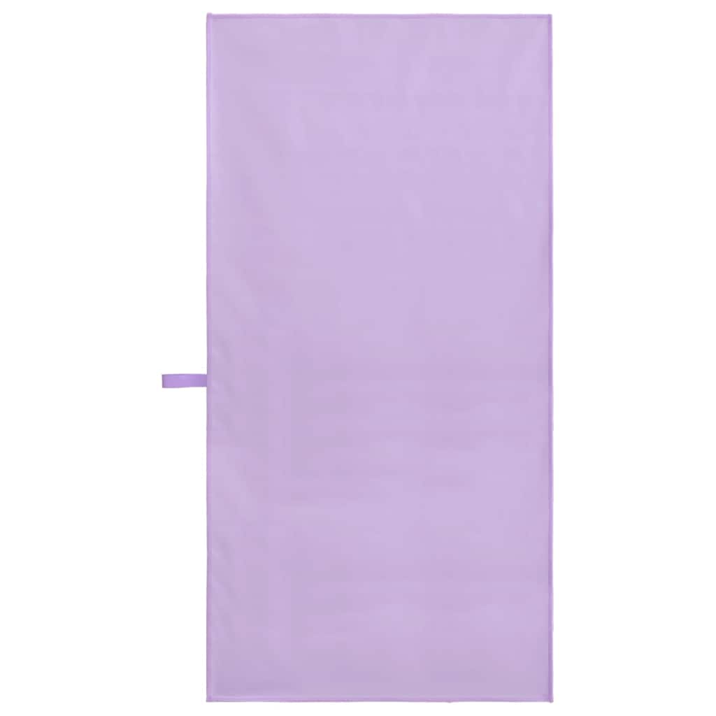 Sportshåndklæder 2 stk. Lilla 100 x 50 cm Polyester og polyamid