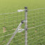 Zaunpfosten 12 stk. Sølv 120 cm Pulverlakeret Stål