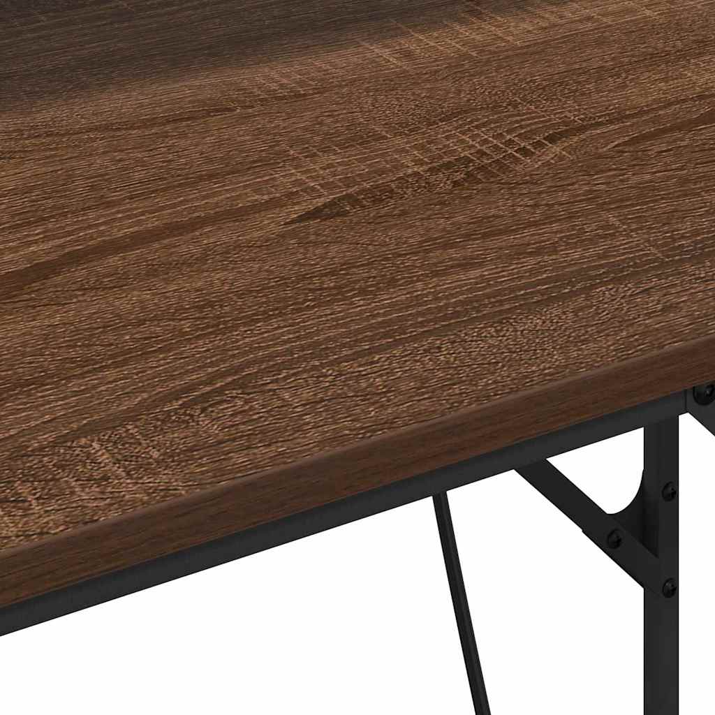 Bord Brun eg 100 x 50 x 86,5 cm Konstrueret træ