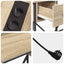 Bord Sonoma eg 120 x 79 x 86,5 cm Konstrueret træ