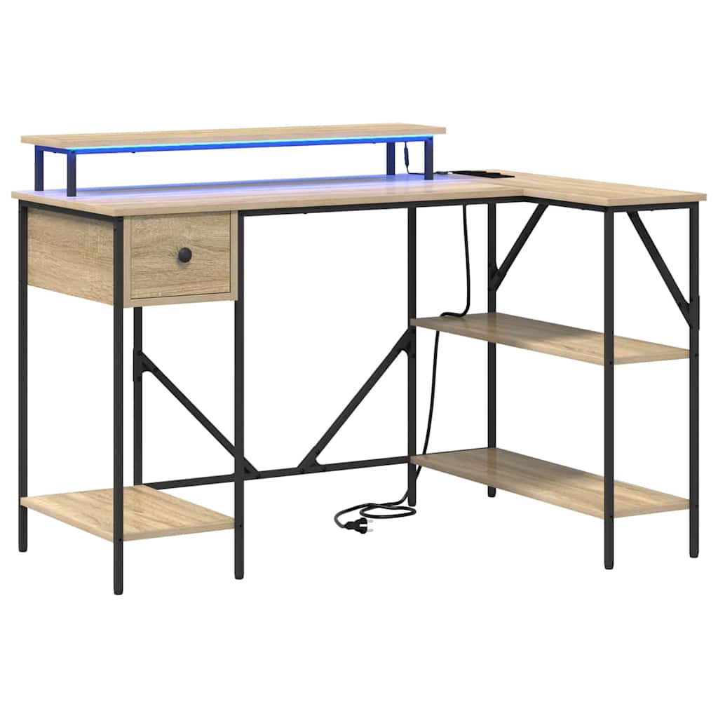 Bord Sonoma eg 120 x 79 x 86,5 cm Konstrueret træ