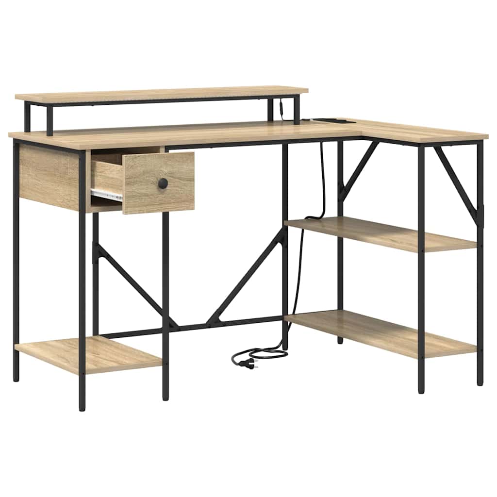 Bord Sonoma eg 120 x 79 x 86,5 cm Konstrueret træ