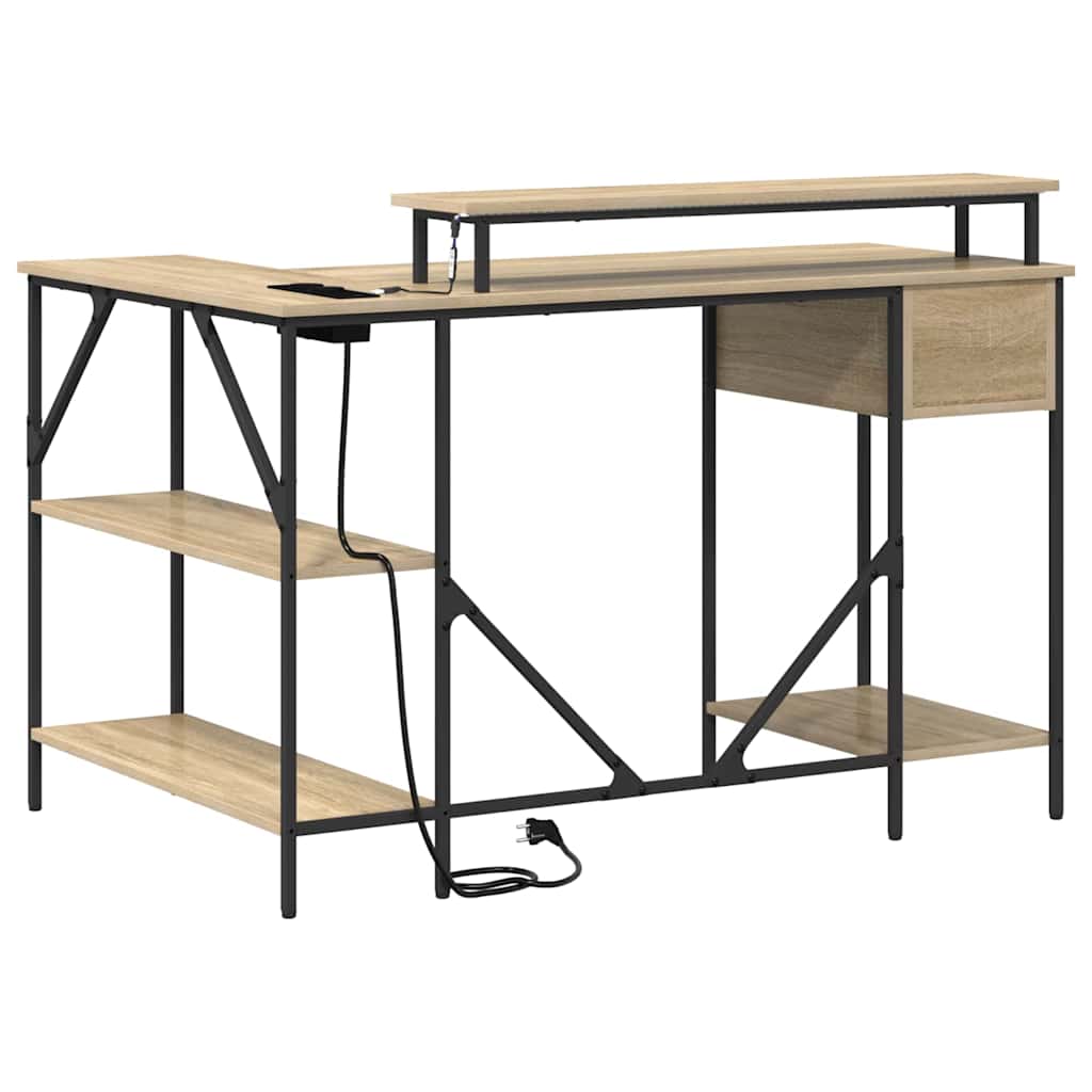 Bord Sonoma eg 120 x 79 x 86,5 cm Konstrueret træ