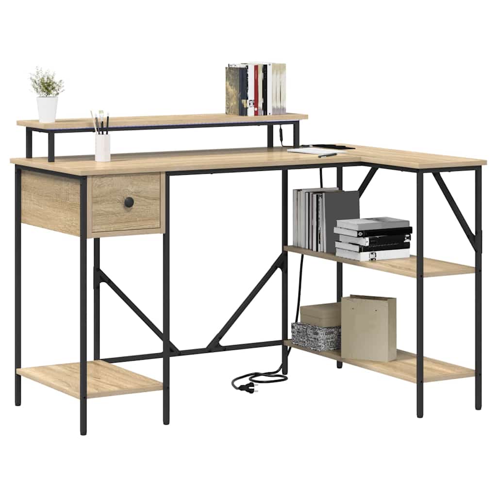 Bord Sonoma eg 120 x 79 x 86,5 cm Konstrueret træ