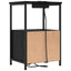 Natskab Sort eg 40 x 31 x 60 cm Konstrueret træ