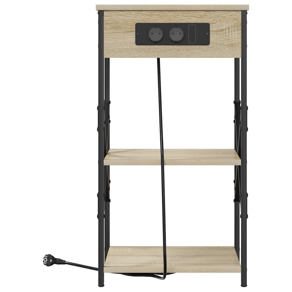 Natskab med hylde Sonoma eg 41 x 31 x 76 cm Konstrueret træ