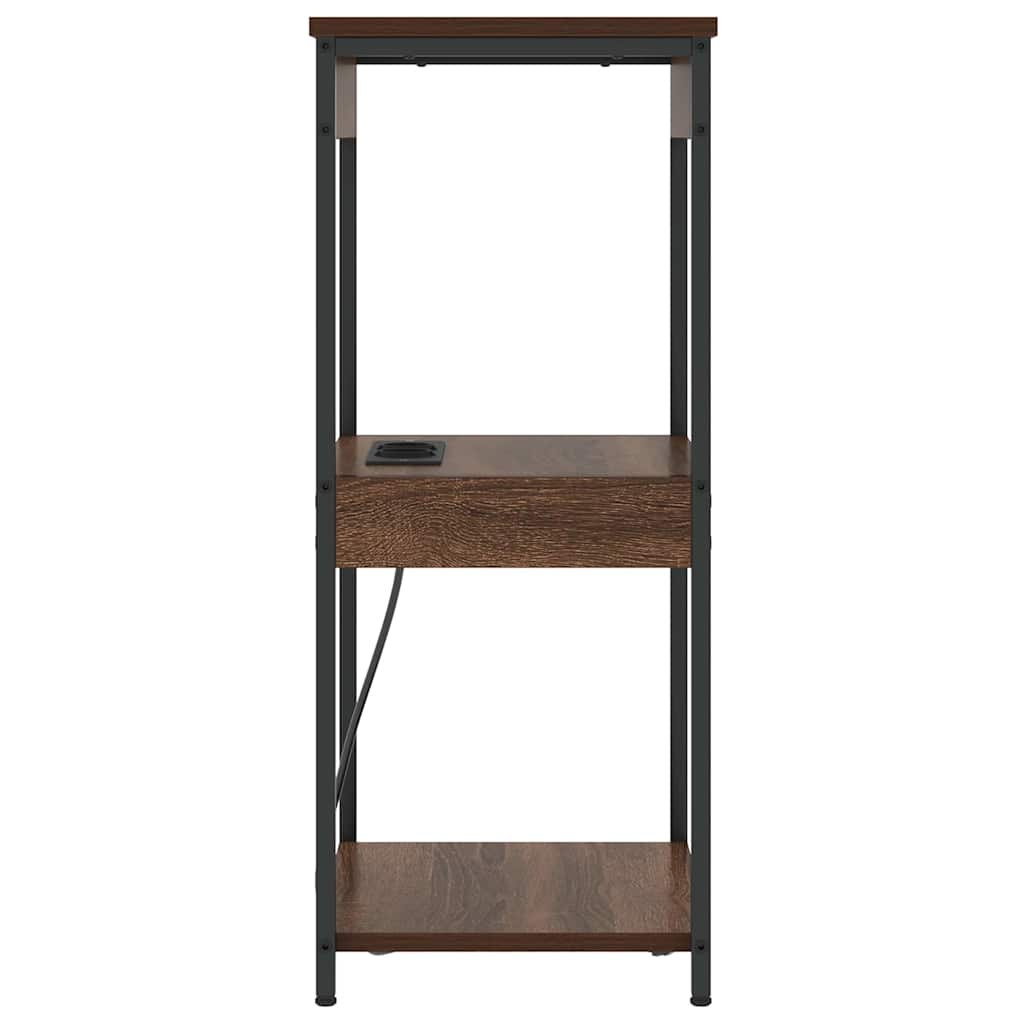 Natskab Brun eg 41 x 31 x 76 cm Konstrueret træ