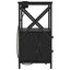 Natskab Sort eg 40 x 31 x 60 cm Konstrueret træ