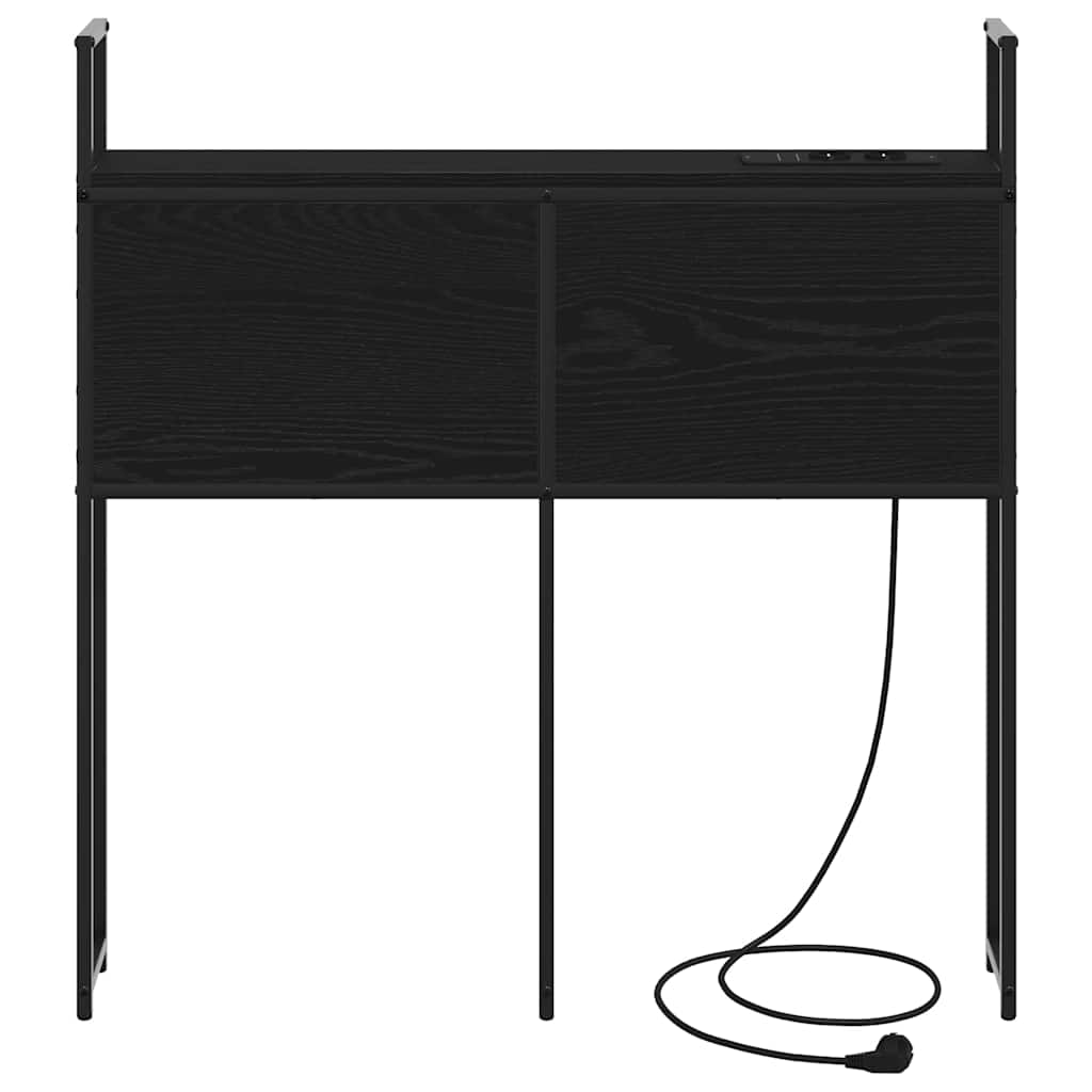 Opbevaringshovedgavl med Opladningsstation Sort eg