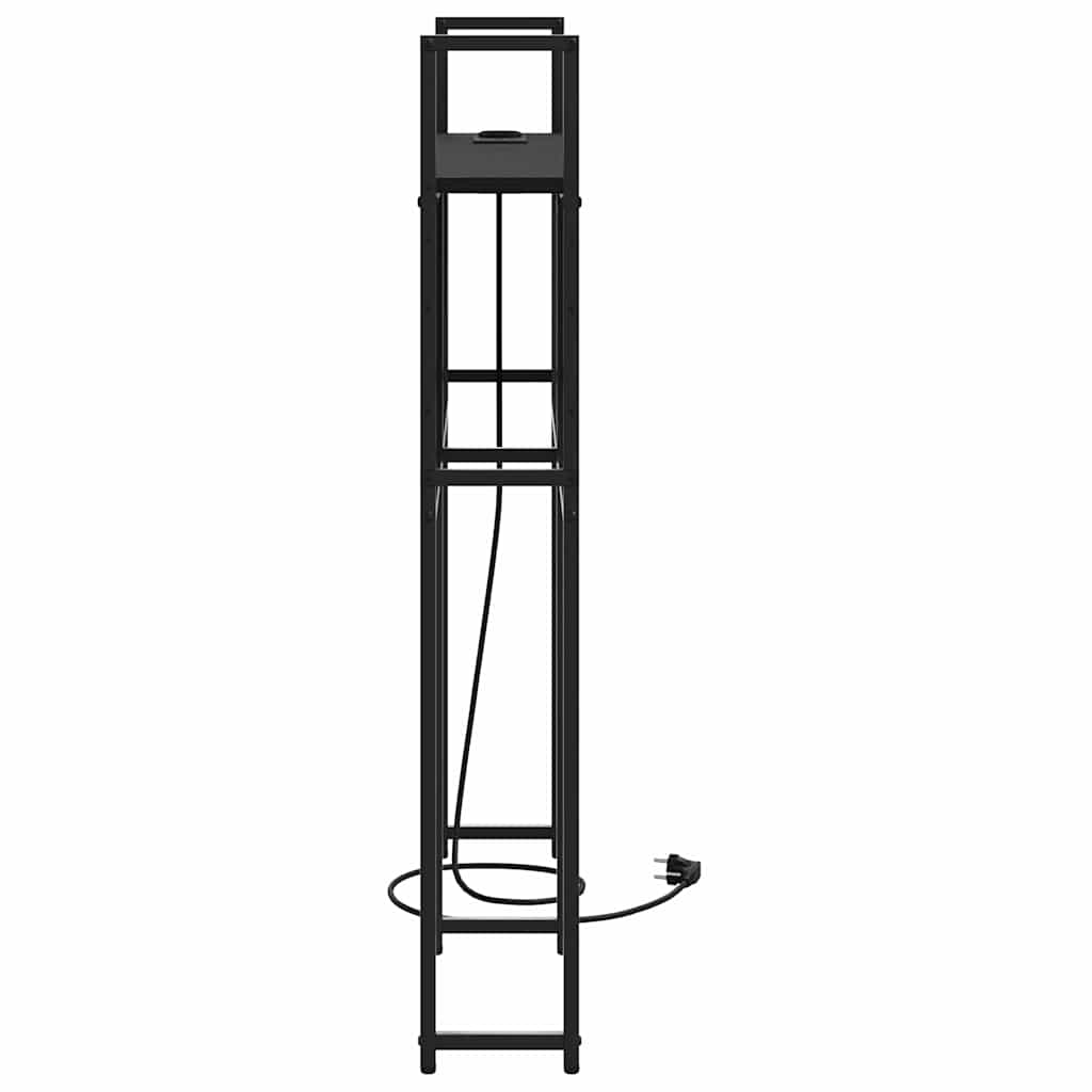 Opbevaringshovedgavl med Opladningsstation Sort eg