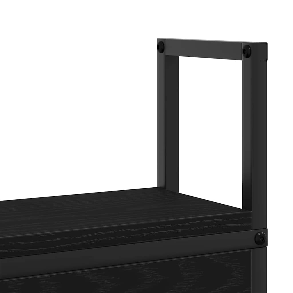 Opbevaringshovedgavl med Opladningsstation Sort eg