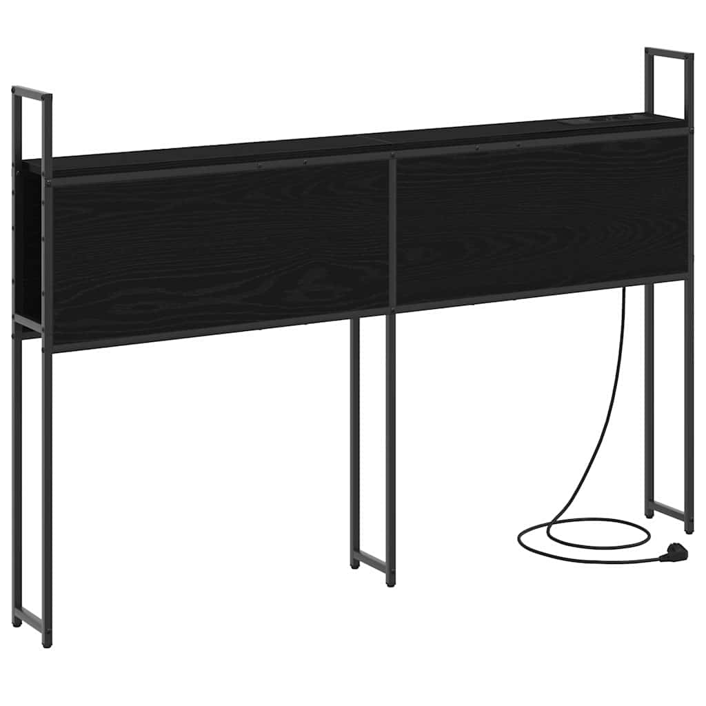 Opbevaringshovedgavl med Opladningsstation Sort eg