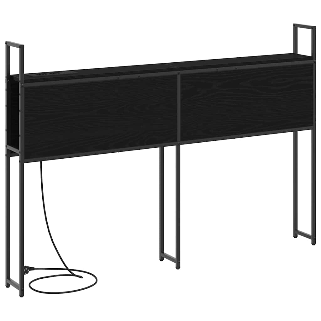 Opbevaringshovedgavl med Opladningsstation Sort eg
