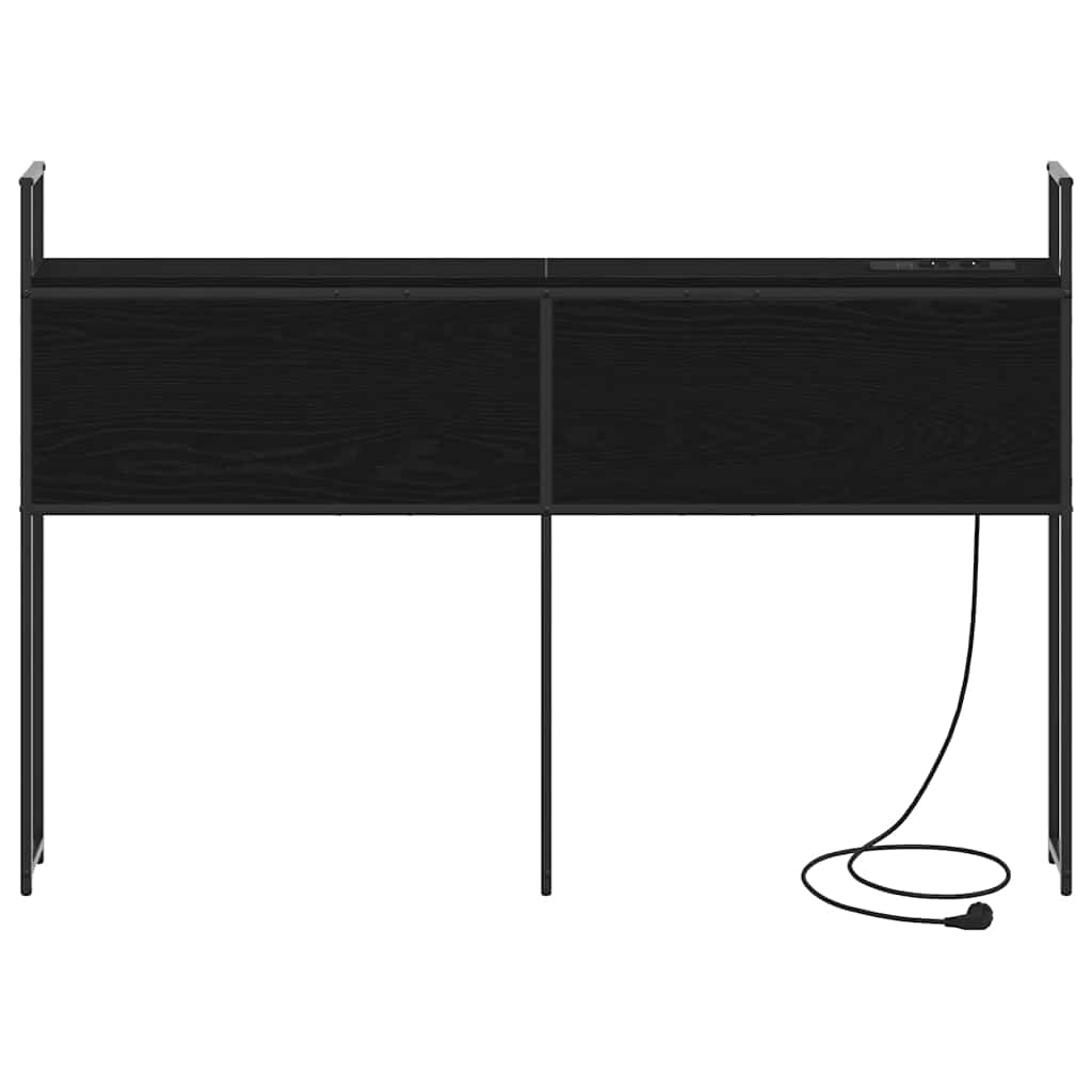 Opbevaringshovedgavl med Opladningsstation Sort eg