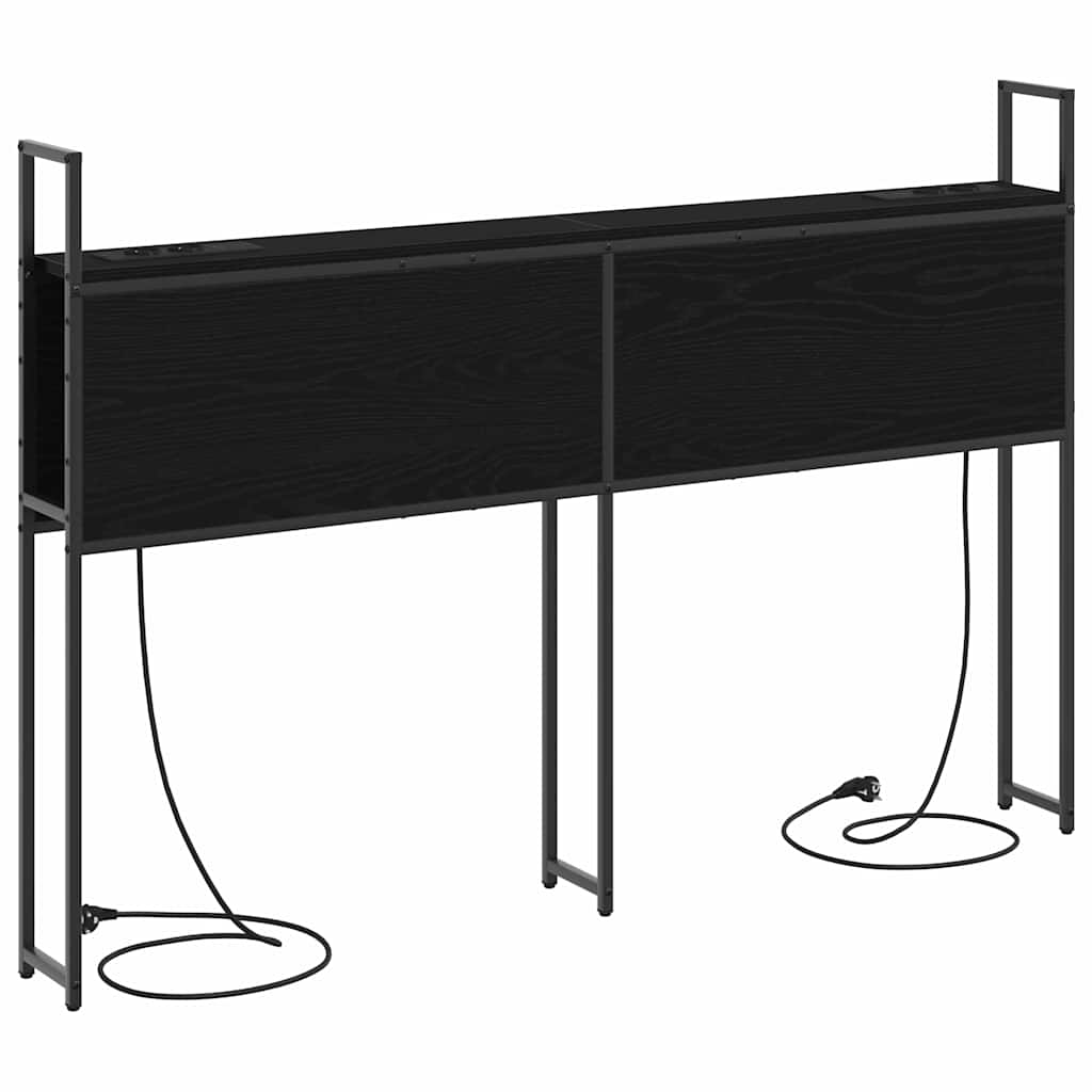 Opbevaringshovedgavl med Opladningsstation Sort eg