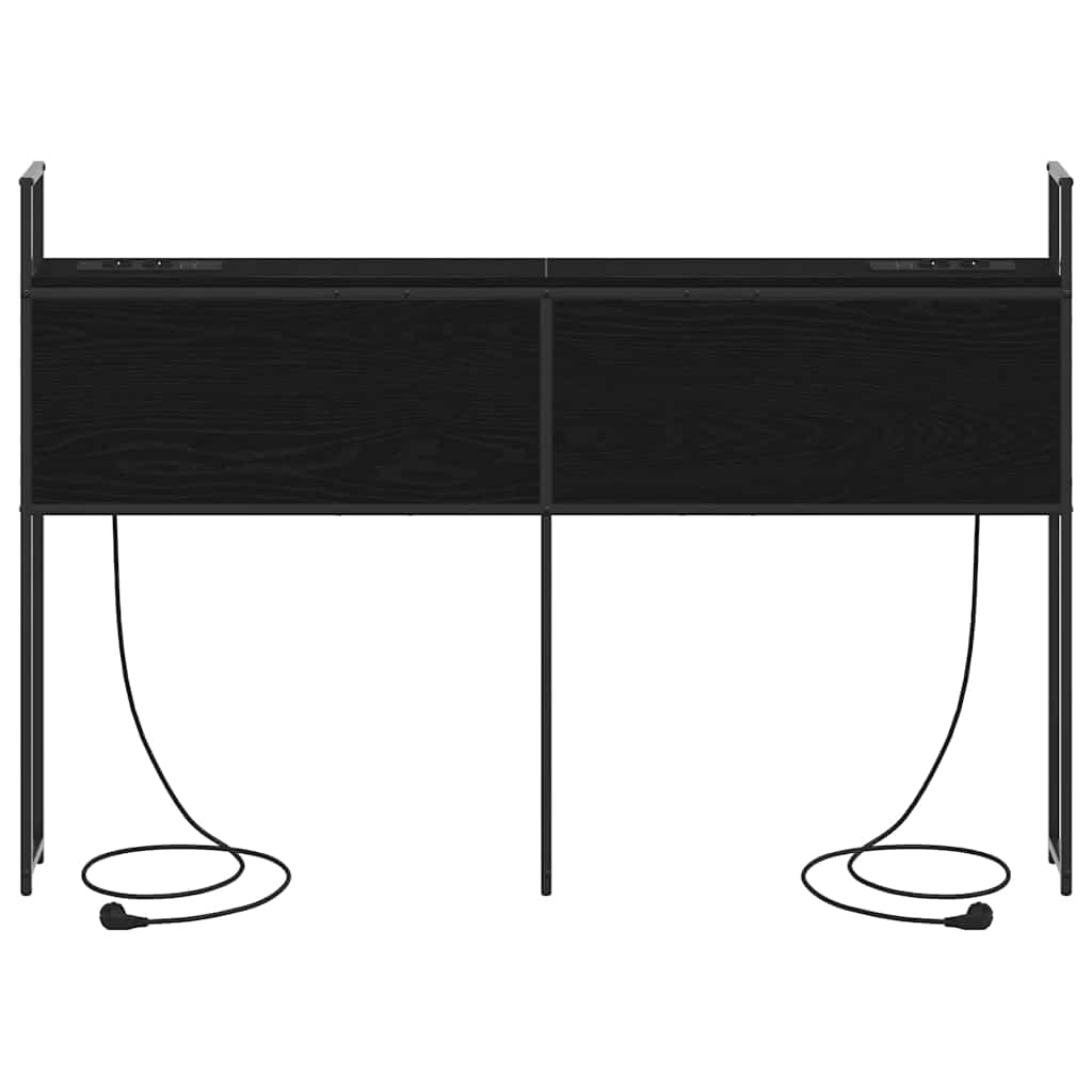 Opbevaringshovedgavl med Opladningsstation Sort eg