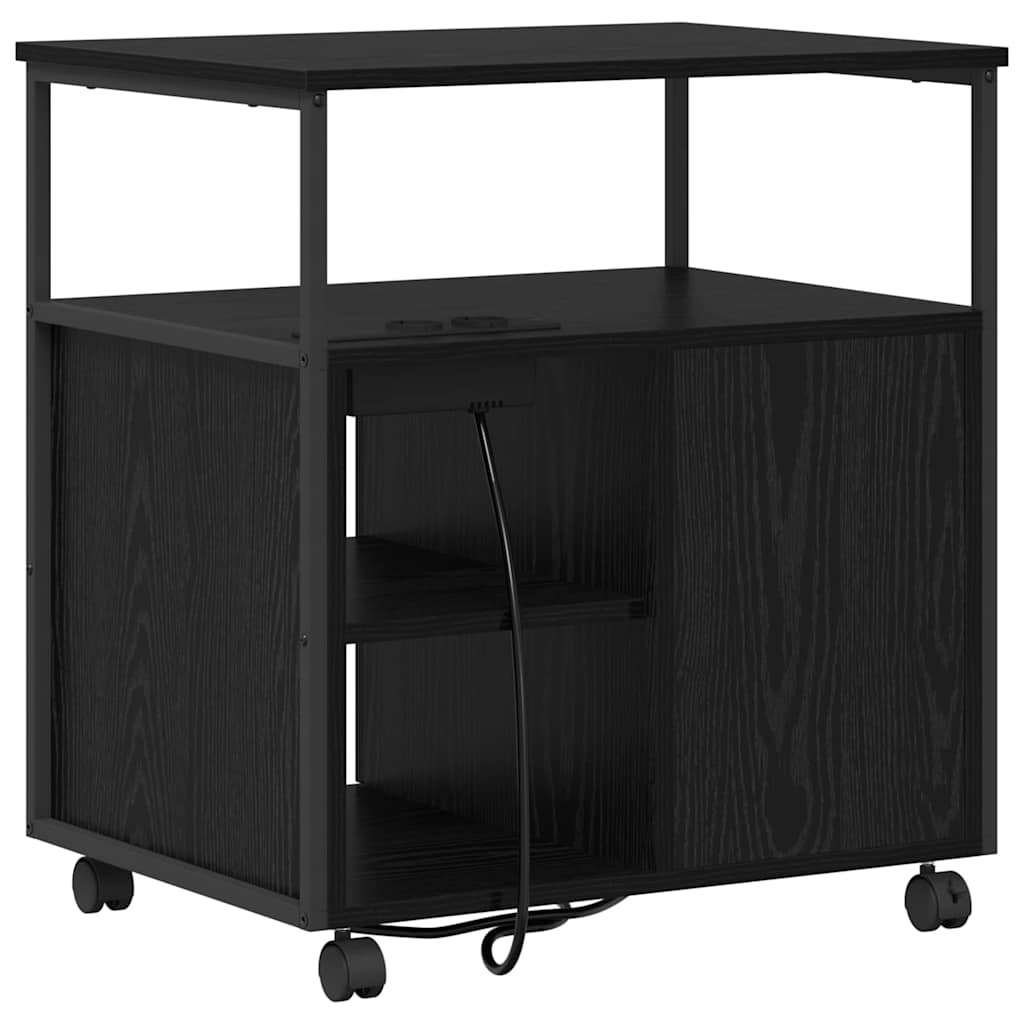 Skab med Opladningsstation 61 x 46 x 67 cm Konstrueret træ