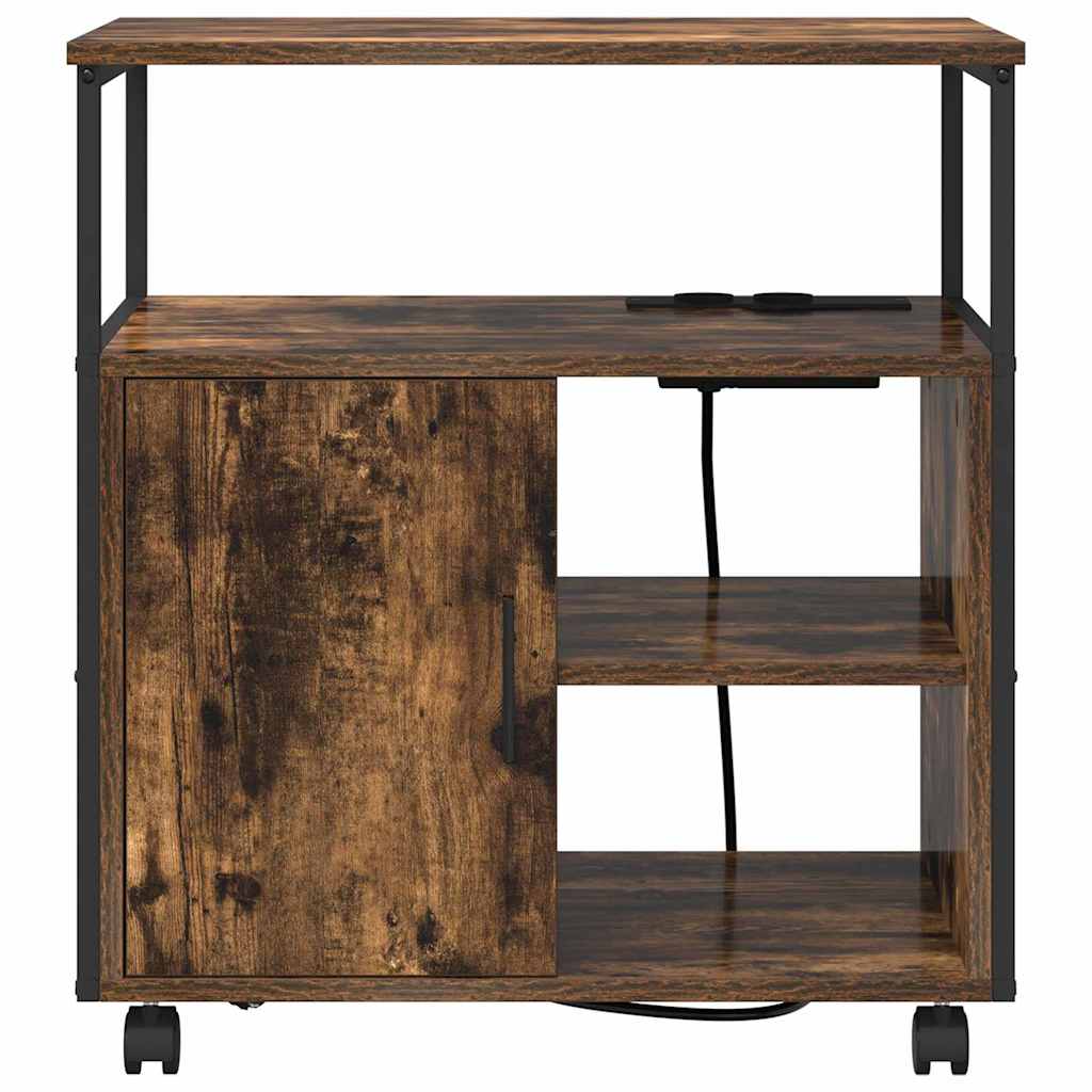 Skab med Opladningsstation 61 x 46 x 67 cm Konstrueret træ