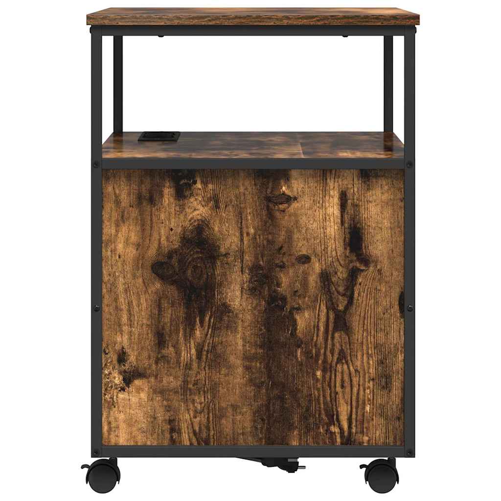 Skab med Opladningsstation 61 x 46 x 67 cm Konstrueret træ
