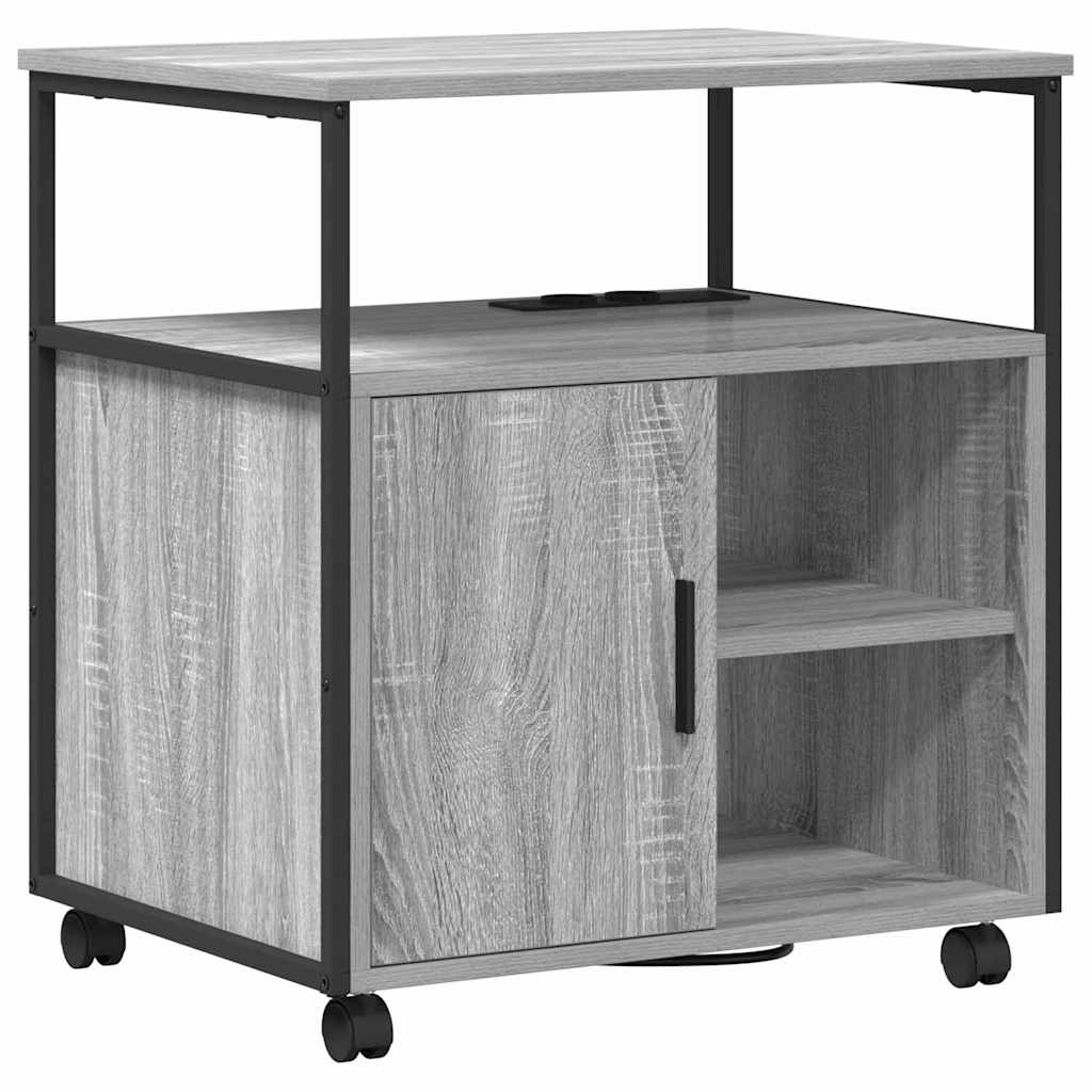 Skab med Opladningsstation 61 x 46 x 67 cm Konstrueret træ