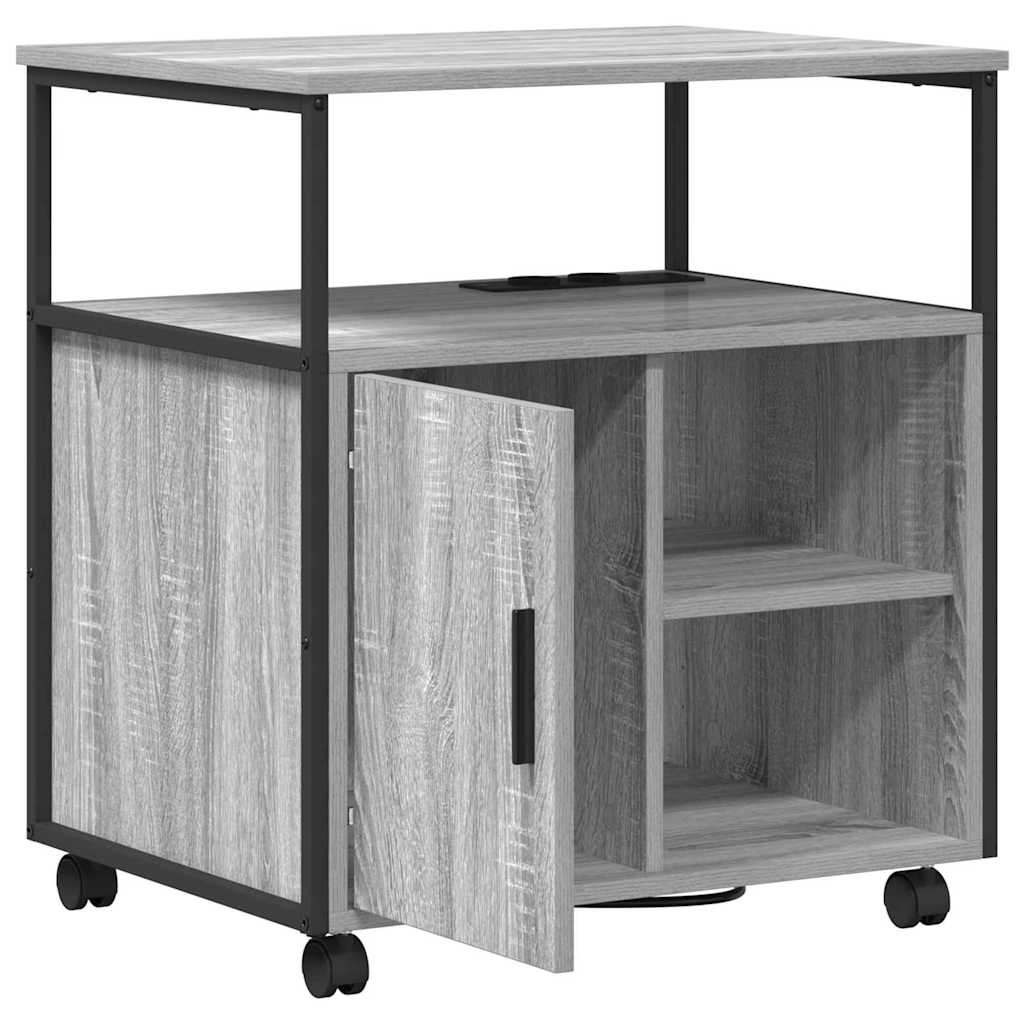 Skab med Opladningsstation 61 x 46 x 67 cm Konstrueret træ