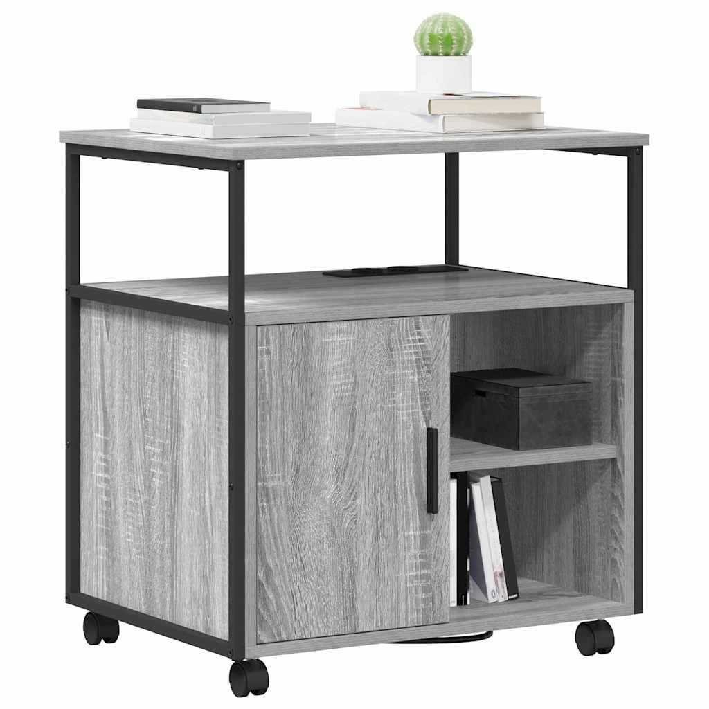 Skab med Opladningsstation 61 x 46 x 67 cm Konstrueret træ