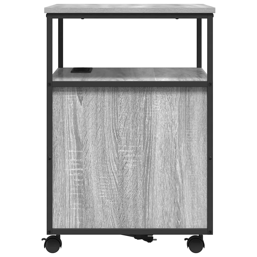 Skab med Opladningsstation 61 x 46 x 67 cm Konstrueret træ