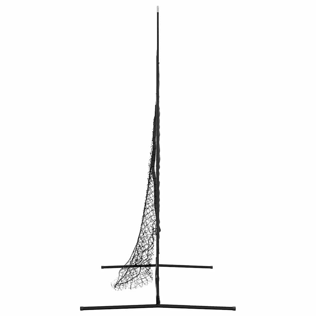 Baseball øvelsesnet Sort 250 x 106 x 209 cm Polyester