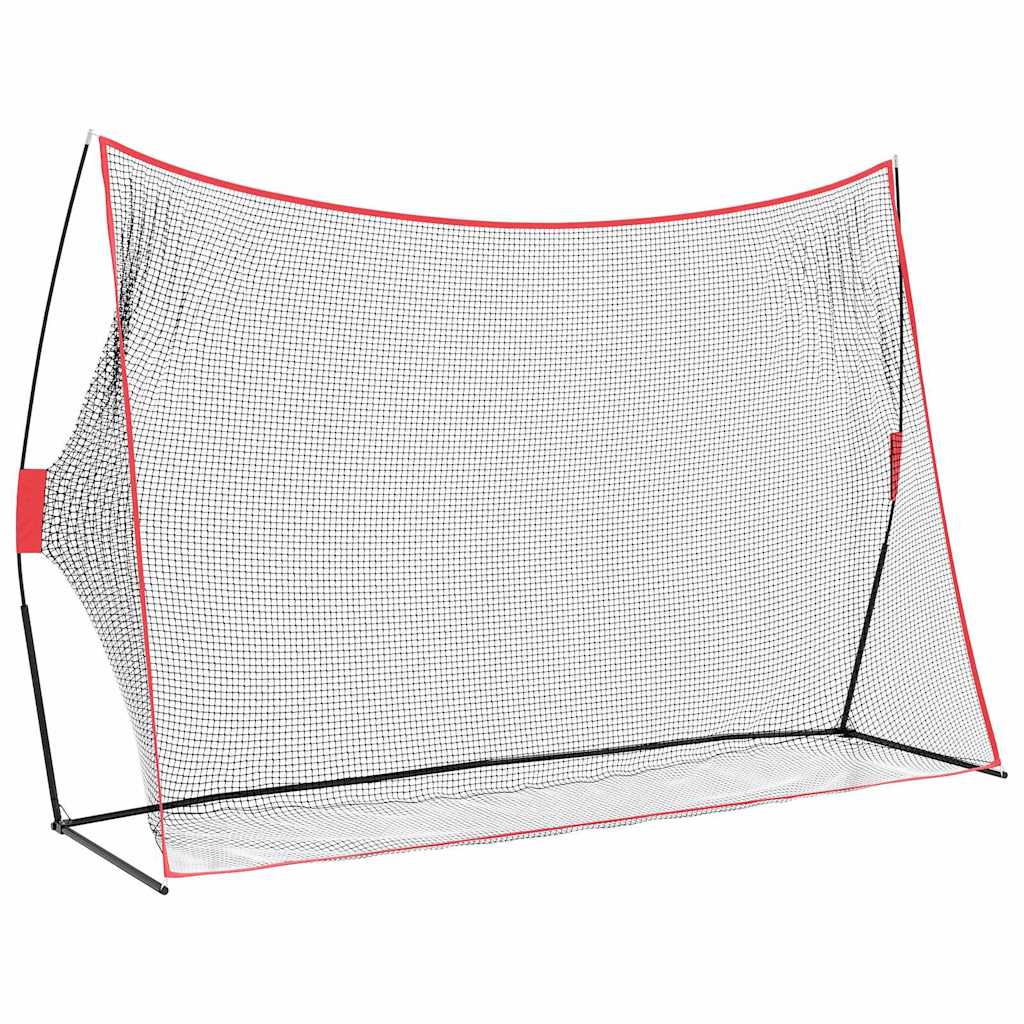 Golf Træningshjælp Sort 314 x 92 x 214 cm Polyester