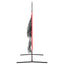 Baseball øvelsesnet Sort 214,5 x 89,5 x 181 cm Polyester