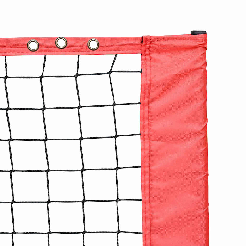 Tennis Net Sort og rød 595 x 90,5 x 87 cm Polyester