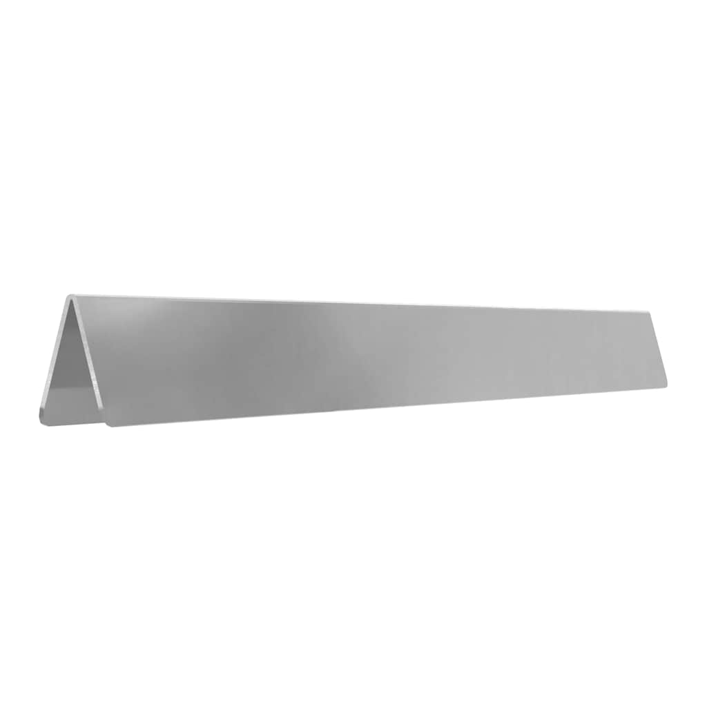 Plænekant 450 x 15 cm Galvaniseret stål Sølv