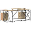 Bord Sonoma eg Konstrueret træ 182 x 101 x 87,5 cm