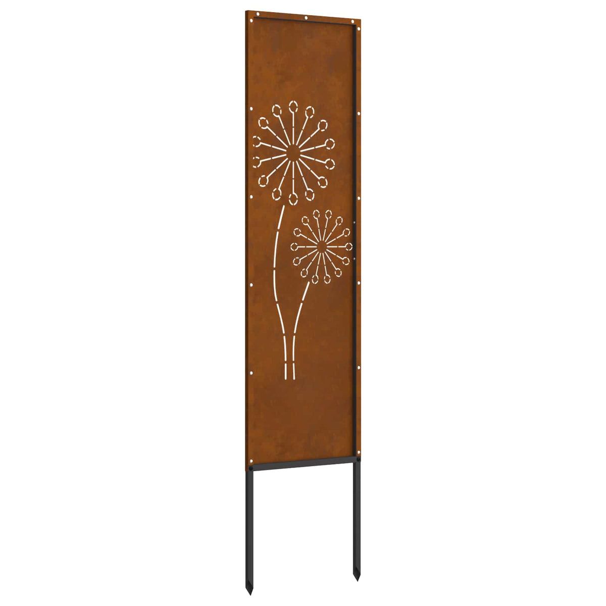 Have privatliv skærm Fretwork Rusten 32 x 140 cm Cortenstål