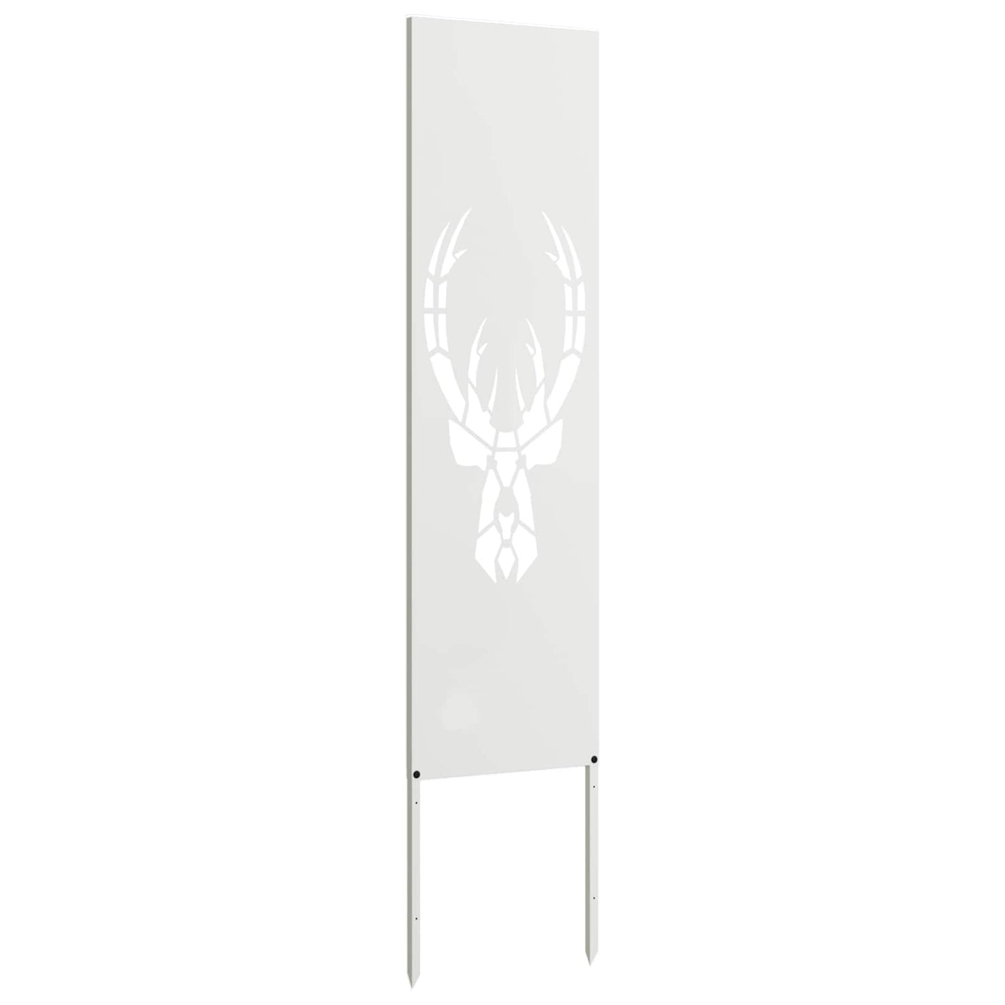 Have privatliv skærm Dyreprint Hvid 32 x 140 cm Koldvalset stål