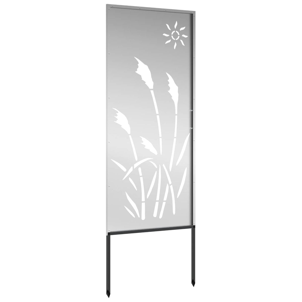 Have privatliv skærm Sølv 50 x 140 cm Galvaniseret stål