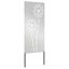 Have privatliv skærm Sølv 50 x 140 cm Galvaniseret stål